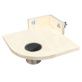 Полка для попугаев "Shelf Bowl Corner 1" LionPets 42.PS.163-A-S