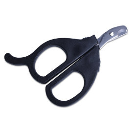 Когтерез-ножницы LionPets c упором для пальца средний 10,5х5,5 см