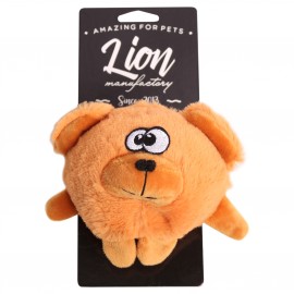 Игрушка для собак Lion Мишка-колобок LMG-D0055-B 12 см