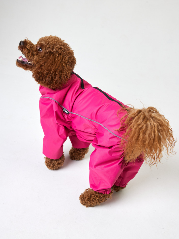 Дождевик для собаки LionPets Woopy SLM-8323 девочка Цвет: Розовый