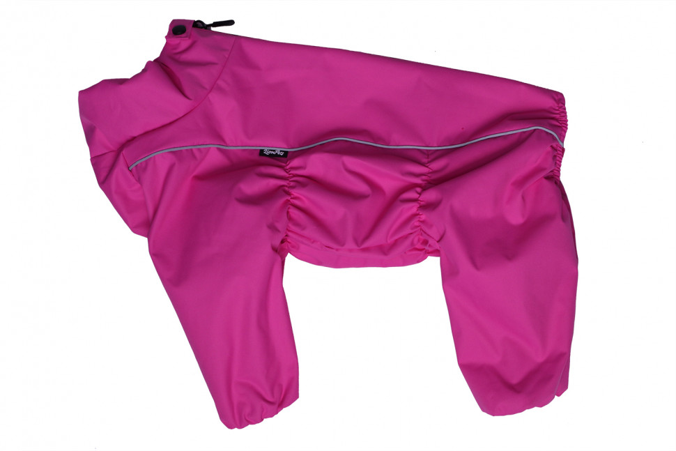 Дождевик для собаки LionPets Woopy SLM-8324 девочка Цвет: Розовый (утеплённый)