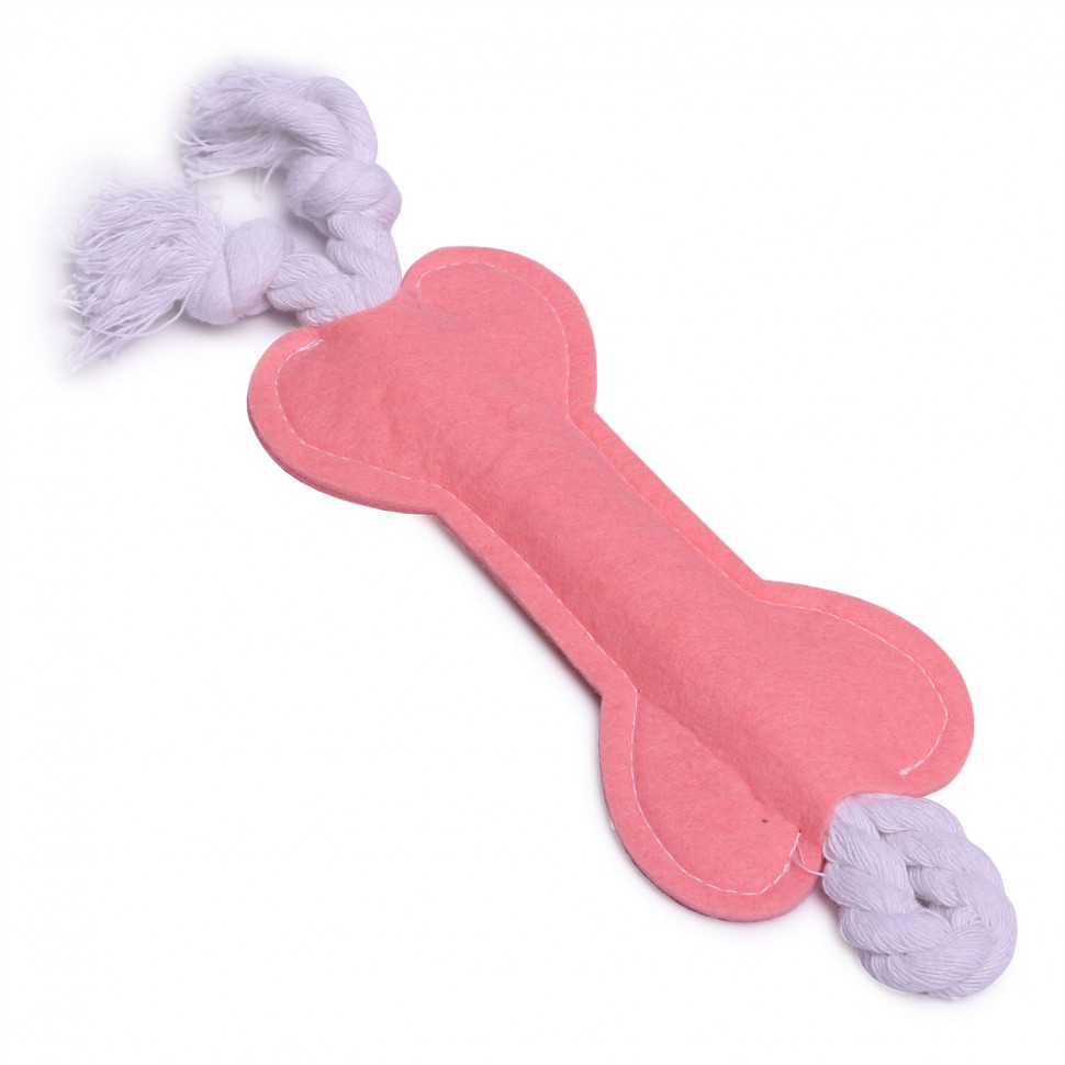 Игрушка для собак LionPets Косточка (Розовая) UT1081