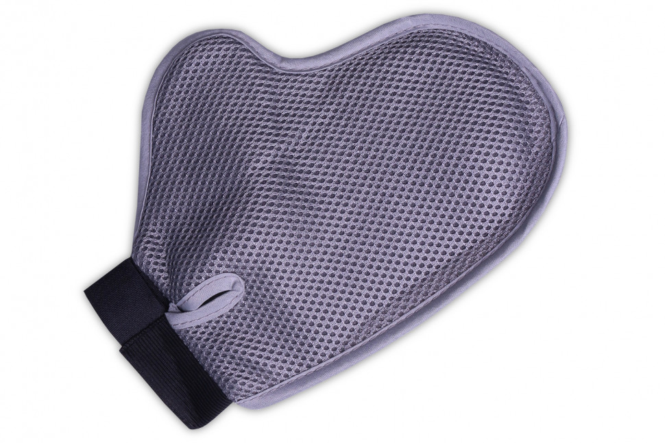 Рукавица массажная LionPets для вычёсывания шерсти 24x17 см