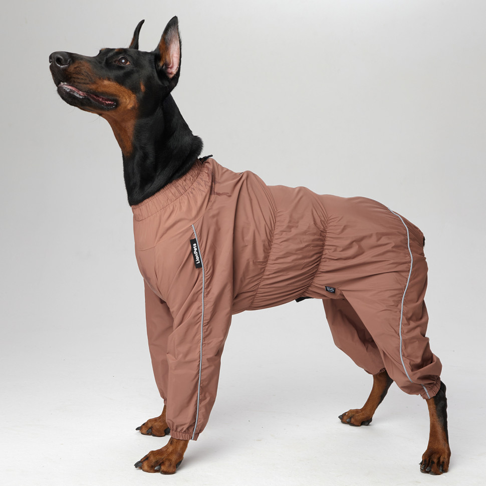 Дождевик LionPets KDK-2550-128 на мальчика, цвет: Шоколадный