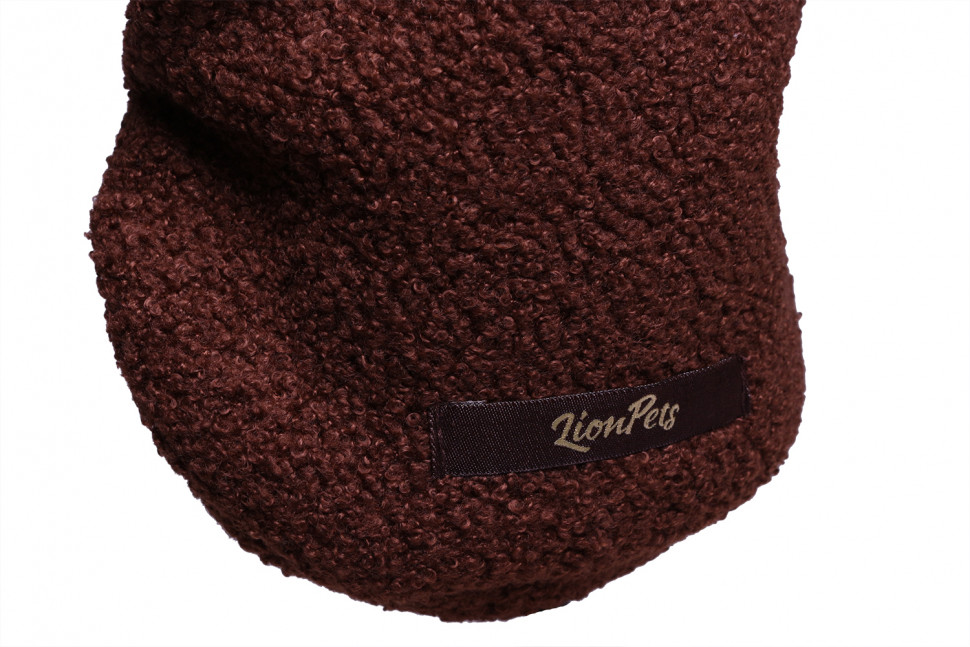 Толстовка Букле для собак LionPets LP-0461 Цвет: Шоколадный