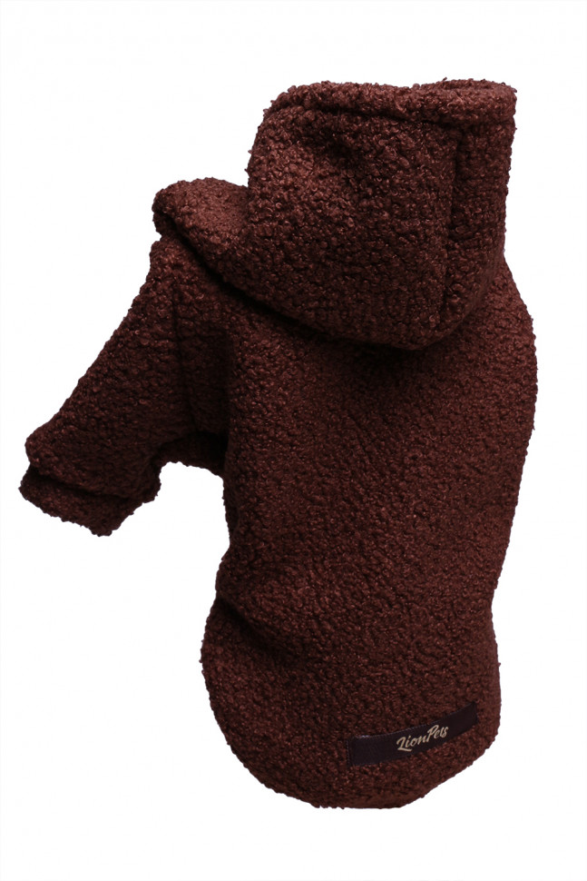 Толстовка Букле для собак LionPets LP-0461 Цвет: Шоколадный
