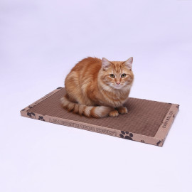 Картонная когтеточка-лежанка для кошек К2