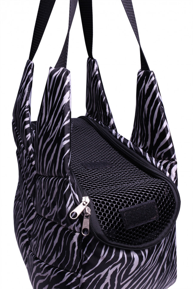 Сумка-переноска для животных LionPets Zebra LP6400-12