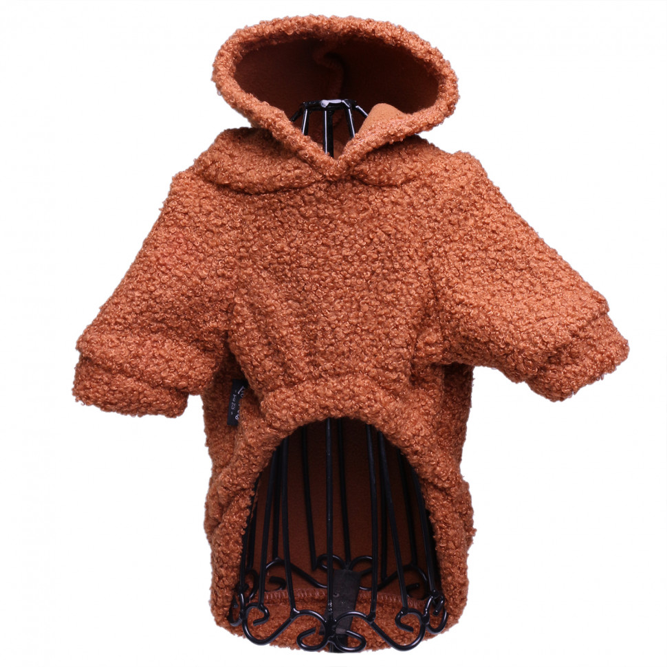 Толстовка Букле для собак LionPets LPKБ-0451 Цвет: Коричневый