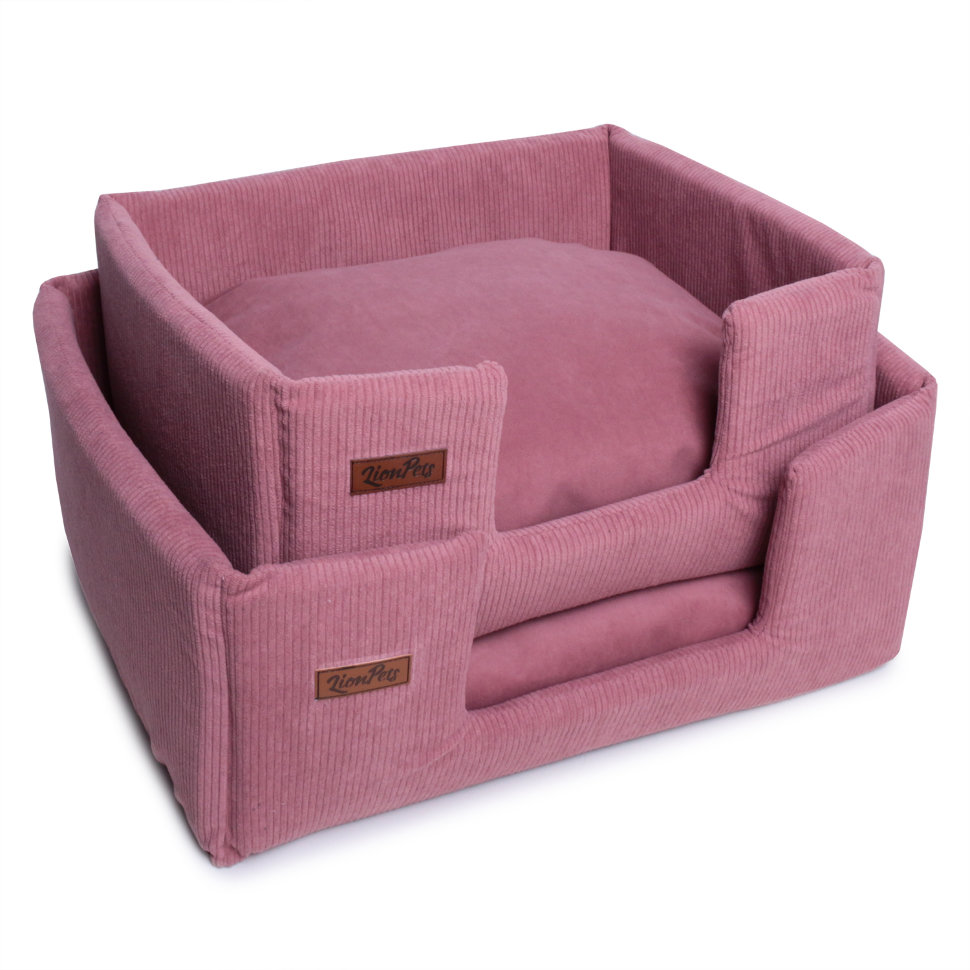 Комплект лежанок LionPets DOLCE Riposo розовый LP654