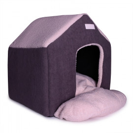 Домик для животных LionPets SOGNO di Casa темно-серый LP662
